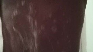 Hometowndick Jack's himself before taking shower