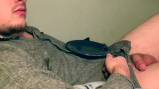 "You gonna eat your Cum for me? Be a good boy" I fail to continue the JOI