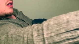 "You gonna eat your Cum for me? Be a good boy" I fail to continue the JOI