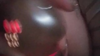 Playing with wet pussy
