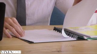VIXEN Hot Assistant s Boss For Sex