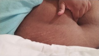 Sexy Ebony/Black Latina SSBBW Rubbing, Slapping and Playing w/Belly Button