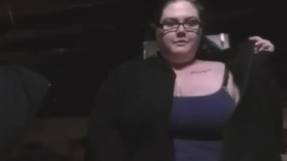 BBW gives first striptease