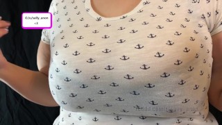 lactating bbw milf breast expansion sprays squirts milk huge tits big nips