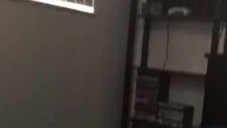 Cum dripping on my cock