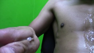 Termina repleto de semen - Ends full of cum