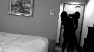 nightvision Orcas struggle in hotel room