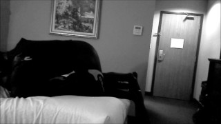 nightvision Orcas struggle in hotel room