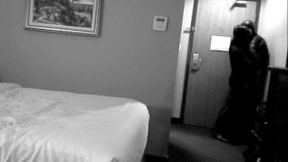 nightvision Orcas struggle in hotel room
