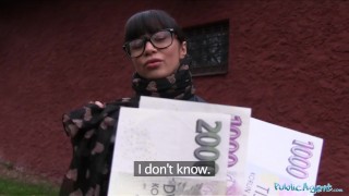 Public Agent Ejaculating in a Russian Babes Pussy