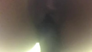Up Close Suction Cup Dildo play