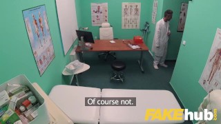Fake Hospital Sexy Czech estate agent loves sucking and fucking docs cock