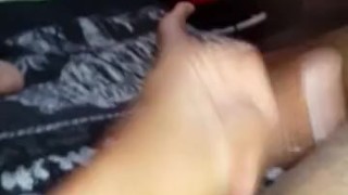 Sacando leche pinga caliente