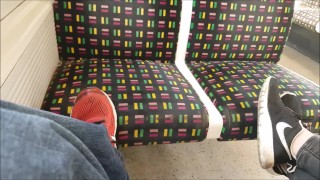 Quick Blow Job & Swallow on the Train