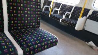 Quick Blow Job & Swallow on the Train