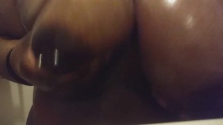 Oiled BBW tits, 42ddd
