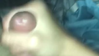 Intense twink jerk off with moaning and huge cumshot