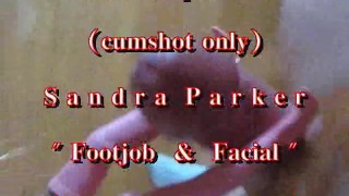 BBB preview: Sandra Parker "Footjob & Facial in pink" (cumshot only)