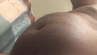 Playing around before shower