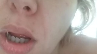 topless&nose blowin
