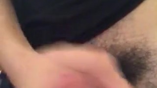 Jerking off in Kitchen