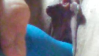 my step sister playing with her pussy