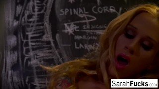 Sara Jessie masturbates in a jail cell