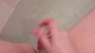 Masturbation in the bathroom