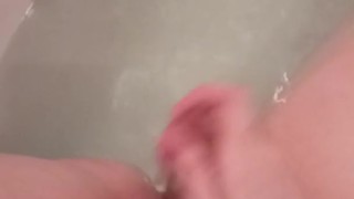 Masturbation in the bathroom