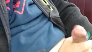 jerkoff in truck