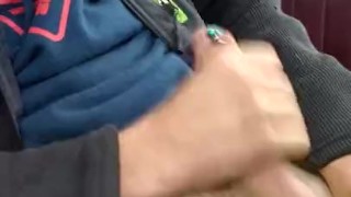 jerkoff in truck