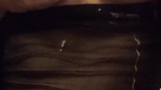 Hot wax on tight pussy