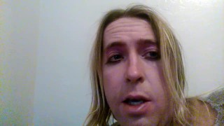 Blackcockhoe sissy with 4 black loads inside her pussy.