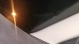 Butt ass naked driving & walking through the complex
