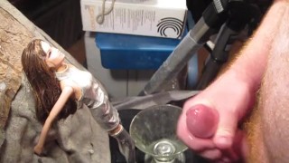 BBB preview: Sylvia Laurent "Silver Dress FJ & facial" (cumshot only)