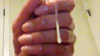 Draining big Cock