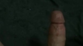 Huge cock shoots even bigger load handsfree