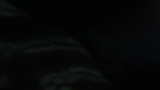 Bored teen rubs himself before bed