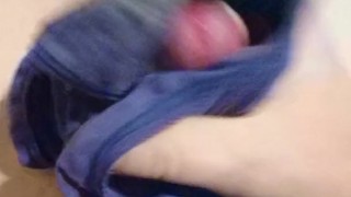 Cumming in my girlfriend used panties