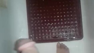 An explosive cumshot