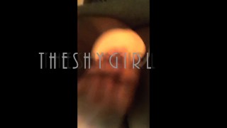 FUCKING MYSELF WITH MY THICK WHITE COCK