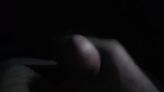 Jerking off late at night