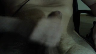 Big dick masturbating evening