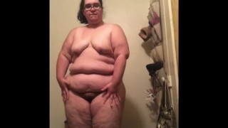 BBW Fetish Bouncing and Jiggling Belly and Tits