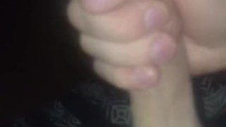Hot young guy jerks and cums