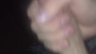 Hot young guy jerks and cums