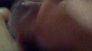 Small black cock cum