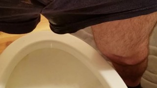 Teen Pisses Himself