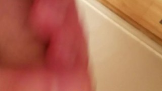 teen has Shaky Legs and Moans from Touching Himself