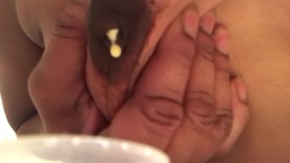 Taste my HUGE MILK FILLED JUGGS!!